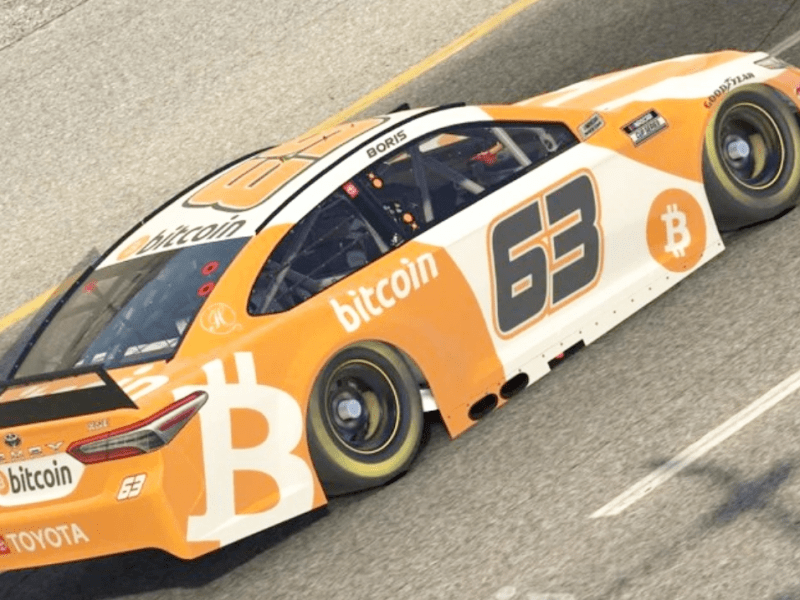 Логотип биткоина появится на автомобиле&nbsp;NASCAR